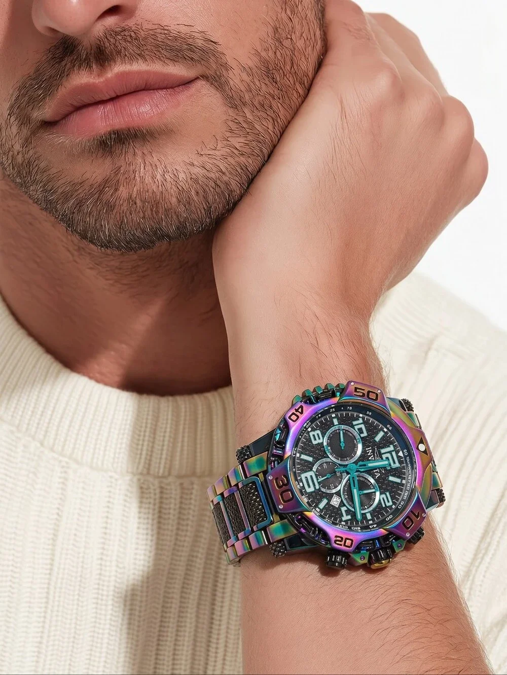 Invicta S1 Rally Mammoth chronograph, massive,racing-inspired time Year 2021